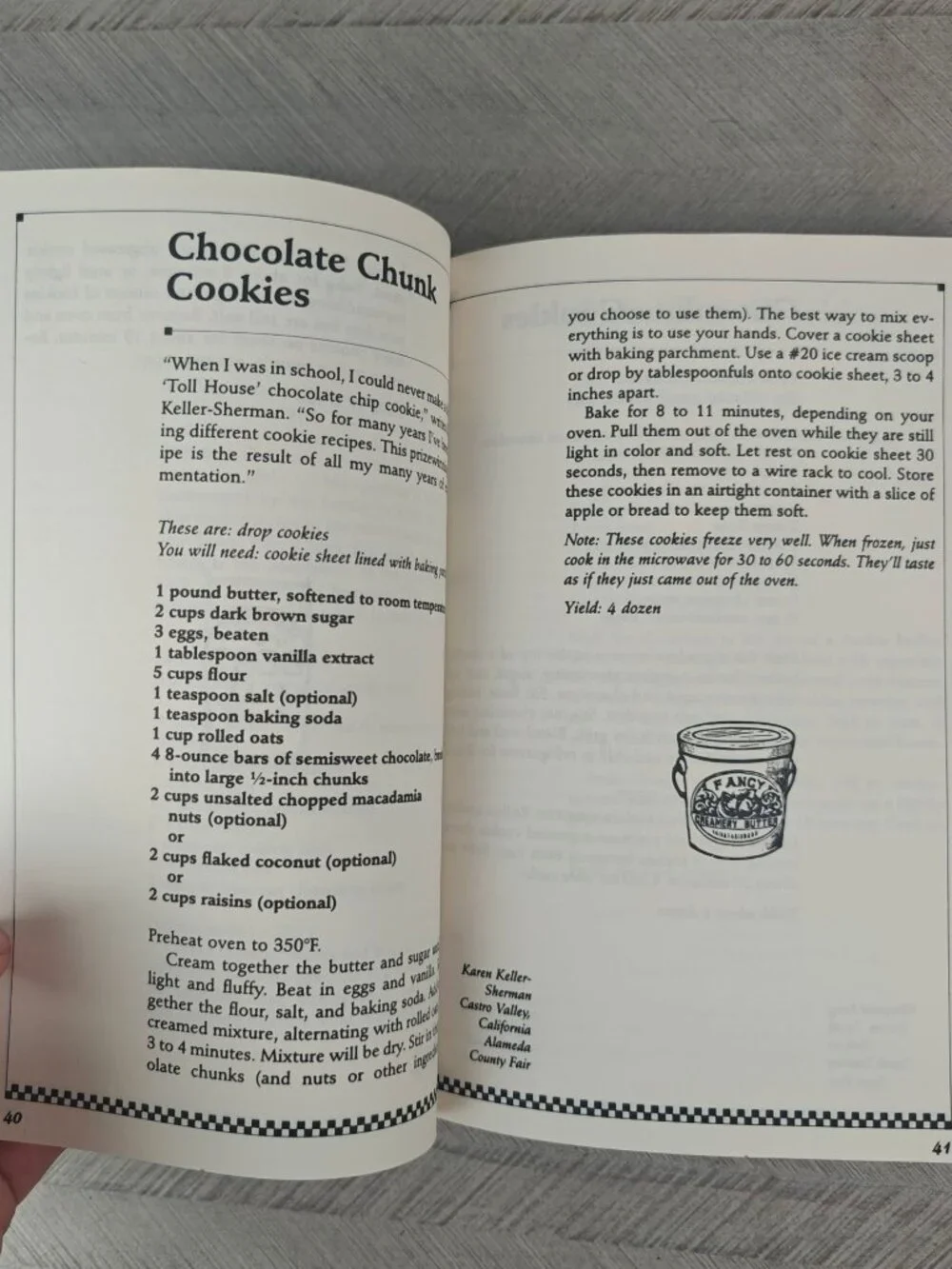Blue Ribbon Cookies Maria Polushkin Robbins Paperback 1988 Baking Recipes